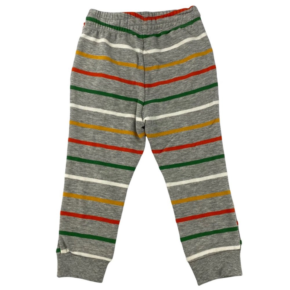 Christian Robinson x Target Gray Heather Toddler Striped Jogger Pants 18M or 5T - Picture 3 of 8